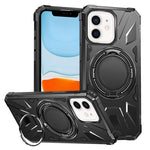Coque de téléphone MagSafe antichoc magnétique avec anneau support, Pour iPhone 12/12 Pro, Pour iPhone 12 Pro Max, Pour iPhone 11