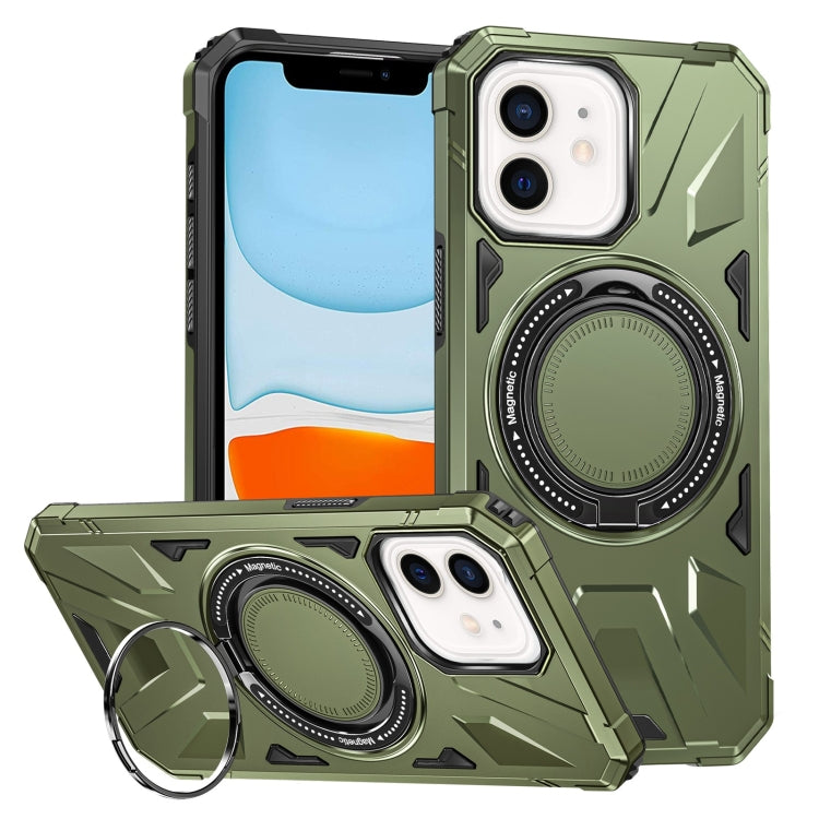 Coque de téléphone MagSafe antichoc magnétique avec anneau support, Pour iPhone 12/12 Pro, Pour iPhone 12 Pro Max, Pour iPhone 11