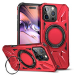 Coque de téléphone antichoc magnétique MagSafe avec anneau de support, Pour iPhone 17 Pro Max, Pour iPhone 17 Pro, Pour iPhone 17, Pour iPhone Air, Pour iPhone 16 Pro Max, Pour iPhone 16 Pro
