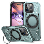 Coque de téléphone antichoc magnétique MagSafe avec anneau de support, Pour iPhone 17 Pro Max, Pour iPhone 17 Pro, Pour iPhone 17, Pour iPhone Air, Pour iPhone 16 Pro Max, Pour iPhone 16 Pro