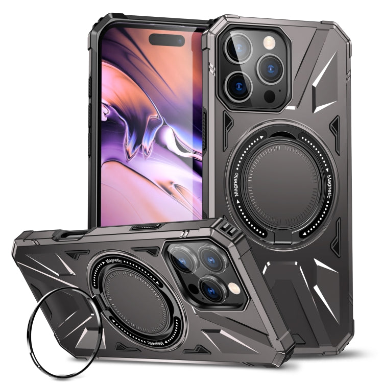 Coque de téléphone antichoc magnétique MagSafe avec anneau de support, Pour iPhone 17 Pro Max, Pour iPhone 17 Pro, Pour iPhone 17, Pour iPhone Air, Pour iPhone 16 Pro Max, Pour iPhone 16 Pro