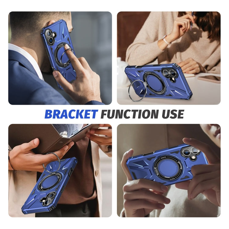 Coque de Téléphone Magnétique Antichoc MagSafe avec Support Bague, Pour iPhone 16 Plus, Pour iPhone 16, Pour iPhone 15 Pro Max, Pour iPhone 15 Pro, Pour iPhone 15 Plus, Pour iPhone 15