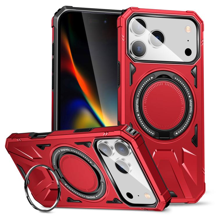 Coque de téléphone antichoc magnétique MagSafe avec anneau de support, Pour iPhone 17 Pro Max, Pour iPhone 17 Pro, Pour iPhone 17, Pour iPhone Air, Pour iPhone 16 Pro Max, Pour iPhone 16 Pro