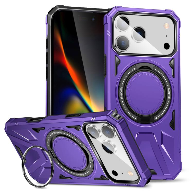 Coque de téléphone antichoc magnétique MagSafe avec anneau de support, Pour iPhone 17 Pro Max, Pour iPhone 17 Pro, Pour iPhone 17, Pour iPhone Air, Pour iPhone 16 Pro Max, Pour iPhone 16 Pro