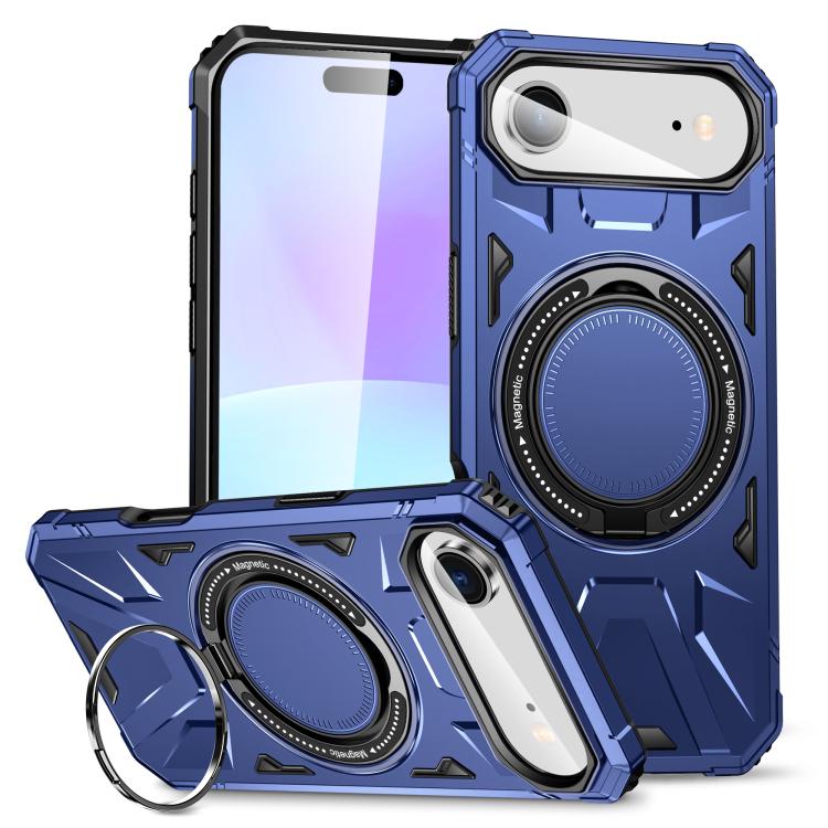 Coque de téléphone antichoc magnétique MagSafe avec anneau de support, Pour iPhone 17 Pro Max, Pour iPhone 17 Pro, Pour iPhone 17, Pour iPhone Air, Pour iPhone 16 Pro Max, Pour iPhone 16 Pro