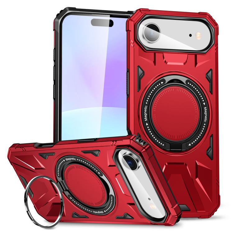 Coque de téléphone antichoc magnétique MagSafe avec anneau de support, Pour iPhone 17 Pro Max, Pour iPhone 17 Pro, Pour iPhone 17, Pour iPhone Air, Pour iPhone 16 Pro Max, Pour iPhone 16 Pro