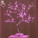 36 LED Arbre Perle Fil de Cuivre Lampe de Table Décoration Créative Veilleuse Tactile (Lumière Blanche Chaude), 36 LED Blanc Chaud, 36 LED Rose, 108 LED Blanc Chaud, 108 LED Rose, 108 LED Blanc, 108 LED Multicolore, 48 LED Blanc Chaud...