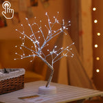 36 LED Arbre Perle Fil de Cuivre Lampe de Table Décoration Créative Veilleuse Tactile (Lumière Blanche Chaude), 36 LED Blanc Chaud, 36 LED Rose, 108 LED Blanc Chaud, 108 LED Rose, 108 LED Blanc, 108 LED Multicolore, 48 LED Blanc Chaud...