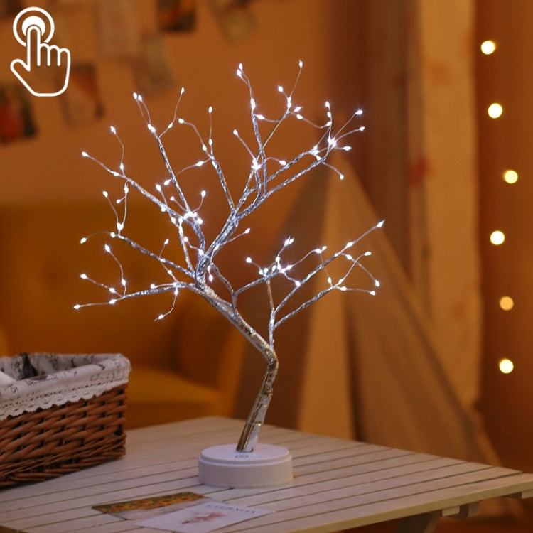 36 LED Arbre Perle Fil de Cuivre Lampe de Table Décoration Créative Veilleuse Tactile (Lumière Blanche Chaude), 36 LED Blanc Chaud, 36 LED Rose, 108 LED Blanc Chaud, 108 LED Rose, 108 LED Blanc, 108 LED Multicolore, 48 LED Blanc Chaud...
