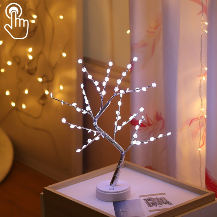 36 LED Arbre Perle Fil de Cuivre Lampe de Table Décoration Créative Veilleuse Tactile (Lumière Blanche Chaude), 36 LED Blanc Chaud, 36 LED Rose, 108 LED Blanc Chaud, 108 LED Rose, 108 LED Blanc, 108 LED Multicolore, 48 LED Blanc Chaud...