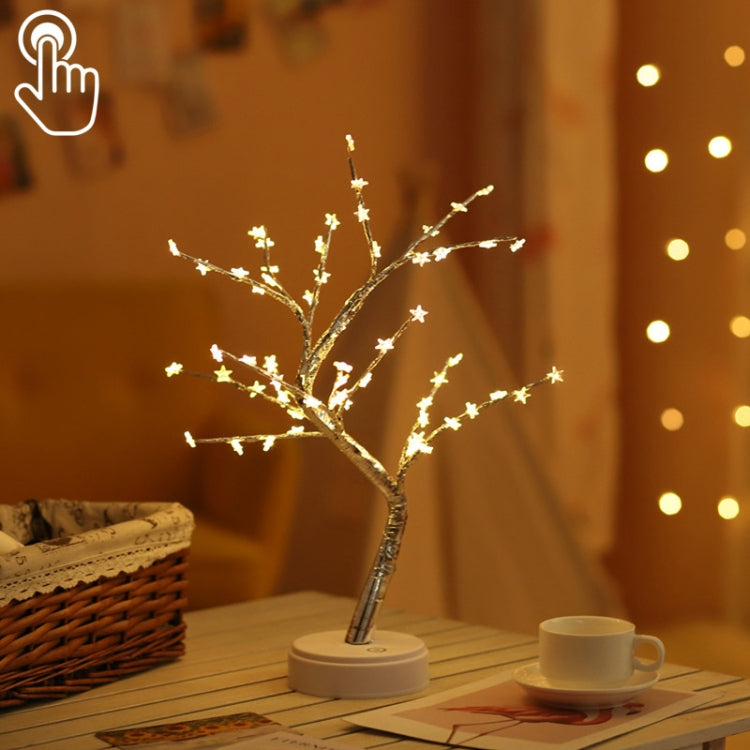 36 LED Arbre Perle Fil de Cuivre Lampe de Table Décoration Créative Veilleuse Tactile (Lumière Blanche Chaude), 36 LED Blanc Chaud, 36 LED Rose, 108 LED Blanc Chaud, 108 LED Rose, 108 LED Blanc, 108 LED Multicolore, 48 LED Blanc Chaud...