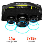 HOPESTAR A40 80W Outdoor Portable Wireless Bluetooth Speaker, A40
