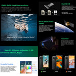 Blackview BV4800, IP68/IP69K/MIL-STD-810H, 6,56 pouces Android 13 MediaTek MT6761V/WB Helio A22 Quad Core, Réseau : 4G, OTG, BV4800 3GB+64GB