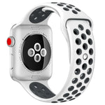 Sport Silicone Watchband Standard Edition, For Apple Watch Series 7 41mm / 6 & SE & 5 & 4 40mm / 3 & 2 & 1 38mm, For Apple Watch Ultra 49mm / Series 8&7 45mm / SE 2&6&SE&5&4 44mm / 3&2&1 42mm