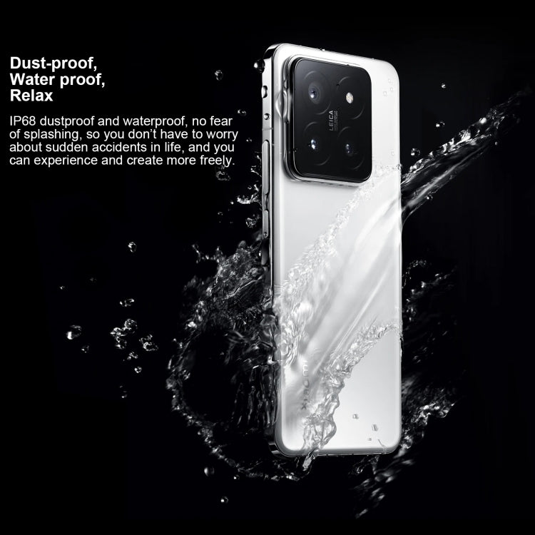Xiaomi 14 Pro, 6,73 pouces Xiaomi HyperOS Snapdragon 8 Gen 3 Octa Core 4 nm jusqu'à 3,3 GHz, NFC, Réseau : 5G, 16 Go+512 Go, 16 Go+1 To
