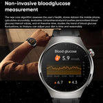 Montre connectée MT200 avec écran AMOLED de 1,43 pouce, étanche IP67, compatible avec les appels, la surveillance de l'ECG, de la température corporelle et de la glycémie.