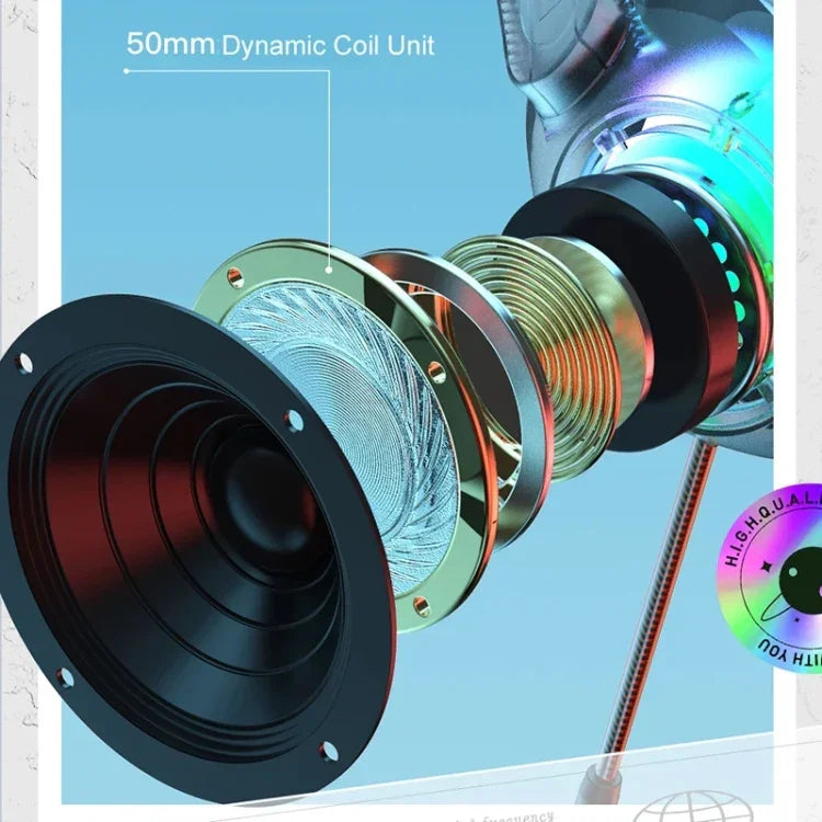 Casque de jeu filaire AWEI GM-9 avec oreilles de chat et lumière colorée, GM-9