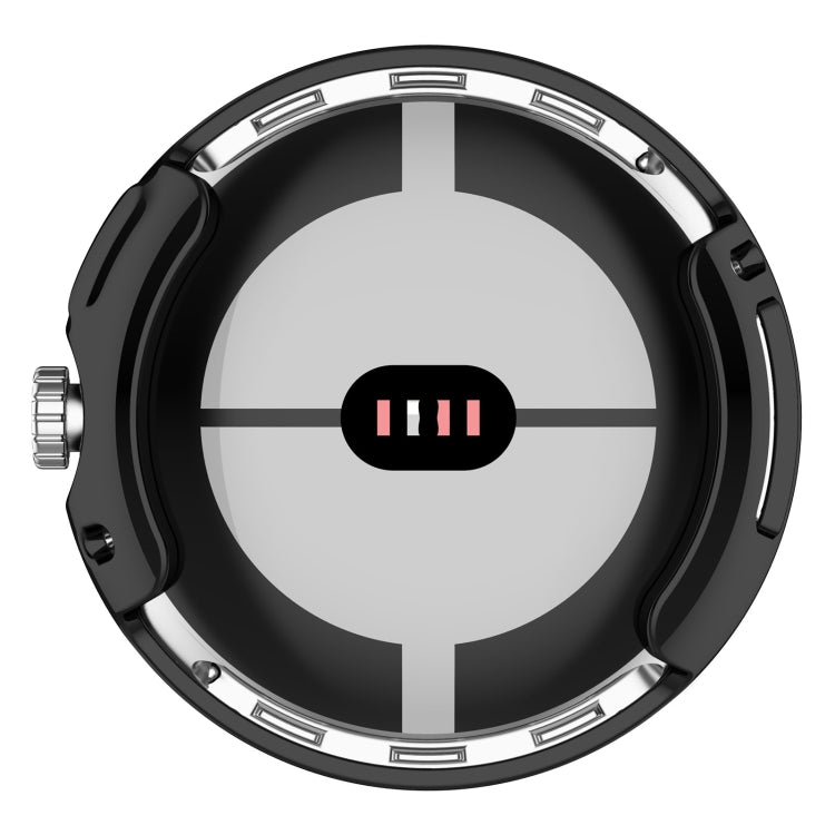 Coque de protection électroplaquée en TPU à couverture complète pour Google Pixel Watch 2