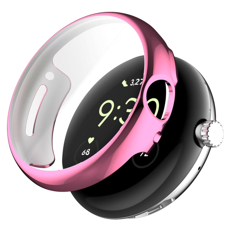 Coque de protection électroplaquée en TPU à couverture complète pour Google Pixel Watch 2