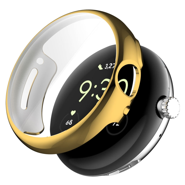 Coque de protection électroplaquée en TPU à couverture complète pour Google Pixel Watch 2
