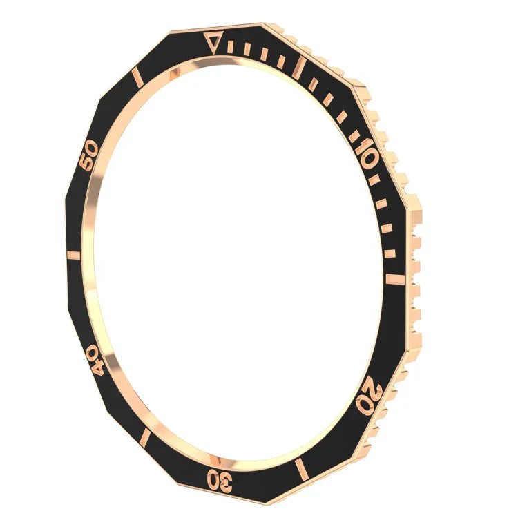 Solid Color Watch Time Steel Bezel Ring, For Samsung Galaxy Watch6 Classic 47mm R960, For Samsung Galaxy Watch6 Classic 43mm R950