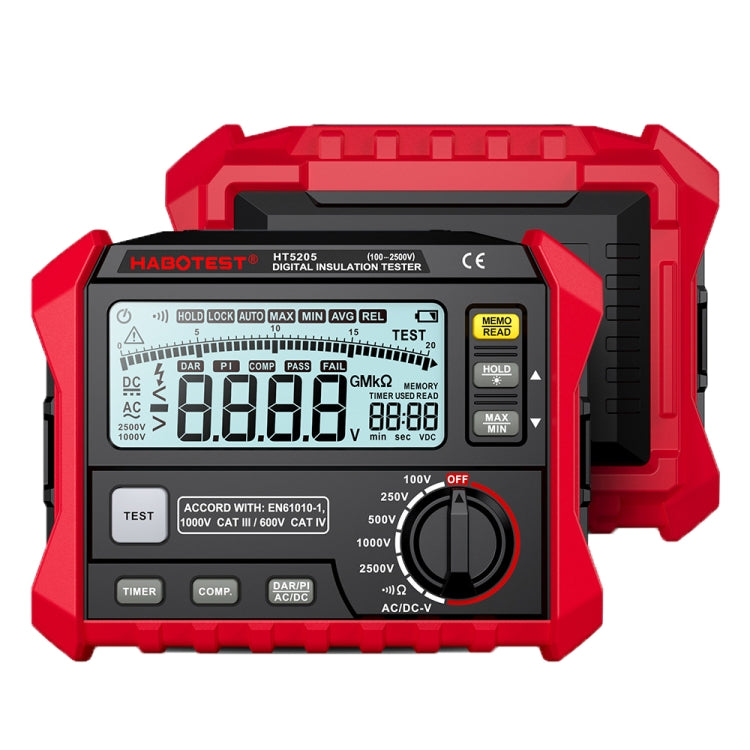HABOTEST HT5205 Insulation Resistor Tester, HT5205