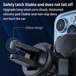 Q3S Infrared lnduction Wireless Fast Charging Air Outlet Car Holder