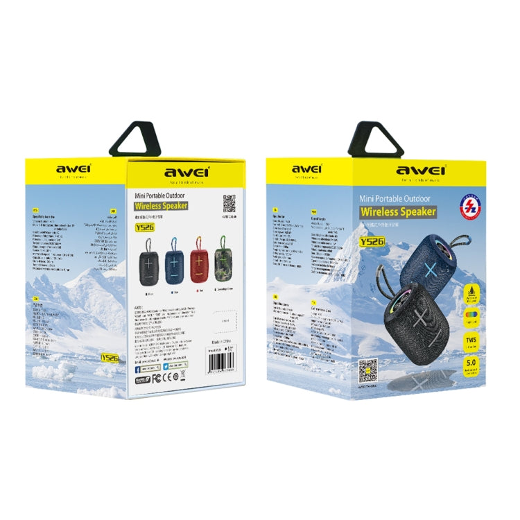 Enceinte Bluetooth Portable Mini TWS Extérieure awei Y526