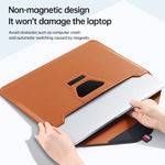 Housse enveloppe pour ordinateur portable avec sac pour accessoires, pour 13/14 pouces, pour 15.4/15.6/16.1 pouces