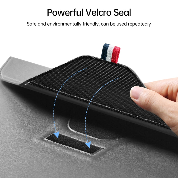 Housse enveloppe pour ordinateur portable avec sac pour accessoires, pour 13/14 pouces, pour 15.4/15.6/16.1 pouces