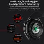 Bracelet intelligent TM05 Pro, montre connectée étanche IP67 avec bracelet en acier de 1,46 pouce, appel Bluetooth / fréquence cardiaque / tension artérielle / oxygène sanguin, bracelet en acier