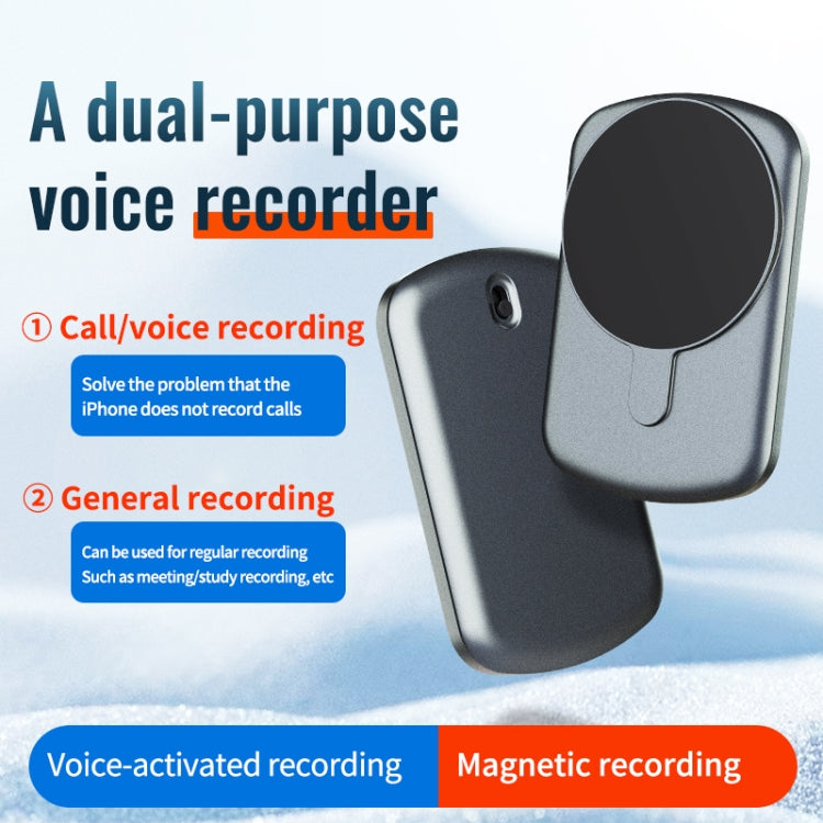 Enregistreur vocal d'appels mobiles à fort aimant JNN A1, 4GB, 8GB, 16GB, 32GB, 64GB