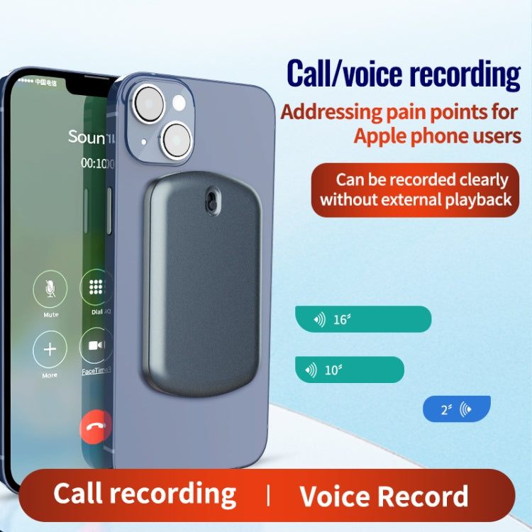 Enregistreur vocal d'appels mobiles à fort aimant JNN A1, 4GB, 8GB, 16GB, 32GB, 64GB
