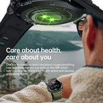 K56 Pro Bracelet intelligent 1,39 pouces en acier avec surveillance de la fréquence cardiaque / de la pression artérielle, bracelet en acier (maille milanaise noire), bracelet en acier (trois maillons noirs), bracelet en acier (joint de bambou noir)