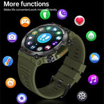 K56 Pro Bracelet intelligent 1,39 pouces en acier avec surveillance de la fréquence cardiaque / de la pression artérielle, bracelet en acier (maille milanaise noire), bracelet en acier (trois maillons noirs), bracelet en acier (joint de bambou noir)
