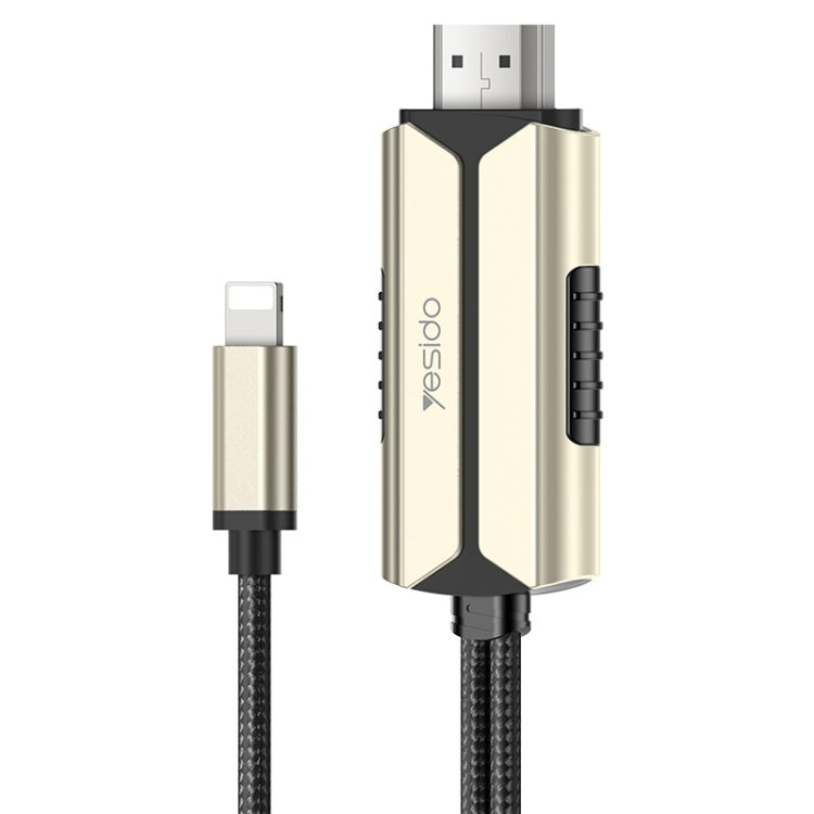 Câble adaptateur Yesido HM13 2m 8 broches vers HDMI 1080P HDTV, HM13