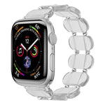Bracelet de montre en résine extensible, Pour Apple Watch Series 4 44mm, Pour Apple Watch Series 4 40mm, Pour Apple Watch Series 3 38mm, Pour Apple Watch Series 3 42mm, Pour Apple Watch Series 2 42mm, Pour Apple Watch Series 2 38mm