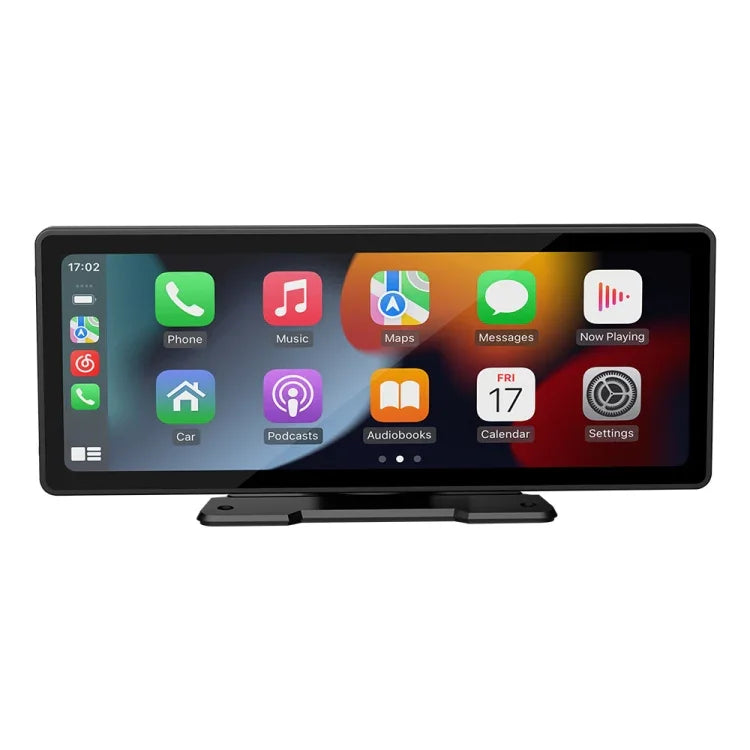B5303 Lecteur MP5 portable de 10,26 pouces pour voiture, compatible CarPlay / Android Auto, B5303