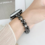 Metal Diamond Bear Chain Watch Band, For Apple Watch SE 2023 44mm, For Apple Watch SE 2023 40mm, For Apple Watch Ultra 2 49mm, For Apple Watch Series 9 45mm, For Apple Watch Series 9 41mm, For Apple Watch Ultra 49mm, For Apple Watch Series 8 41mm      ...