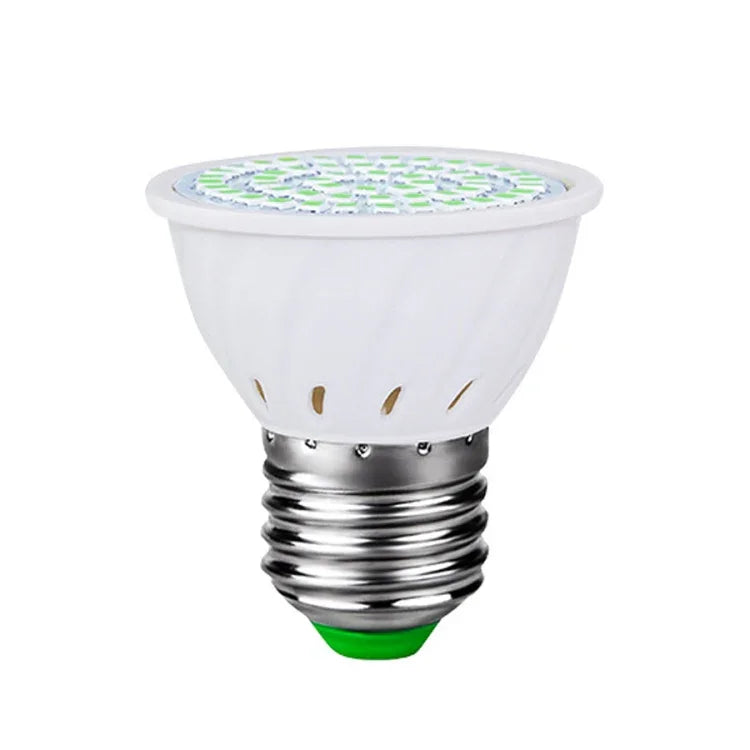 Lampe de Désinfection Germicide Stérilisateur UVC Ozone, E27 110V 72 LEDs Style Ampoule