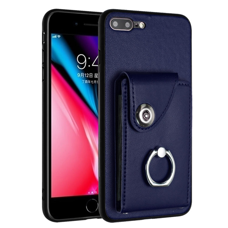 Étui de téléphone avec anneau porte-cartes Organe, pour iPhone 8 Plus / 7 Plus