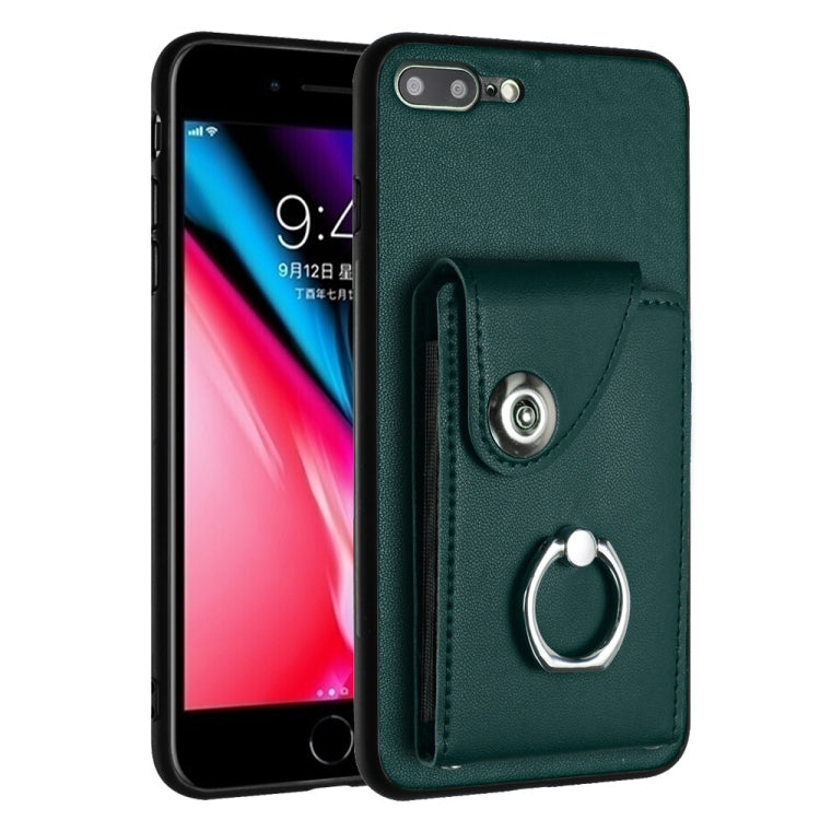 Étui de téléphone avec anneau porte-cartes Organe, pour iPhone 8 Plus / 7 Plus
