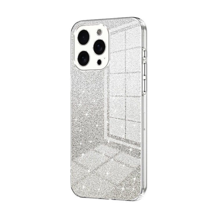 Coque de Téléphone Électroplaquée en Poudre de Paillettes Dégradées, Pour iPhone 16 Pro, Pour iPhone 16 Plus, Pour iPhone 16, Pour iPhone 15 Pro Max, Pour iPhone 15 Pro, Pour iPhone 15 Plus