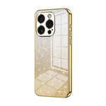 Coque de Téléphone Électroplaquée en Poudre de Paillettes Dégradées, Pour iPhone 16 Pro, Pour iPhone 16 Plus, Pour iPhone 16, Pour iPhone 15 Pro Max, Pour iPhone 15 Pro, Pour iPhone 15 Plus