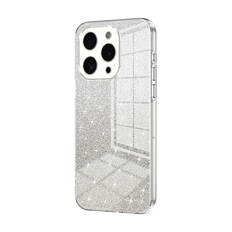 Coque de Téléphone Électroplaquée en Poudre de Paillettes Dégradées, Pour iPhone 16 Pro, Pour iPhone 16 Plus, Pour iPhone 16, Pour iPhone 15 Pro Max, Pour iPhone 15 Pro, Pour iPhone 15 Plus