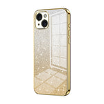 Coque de Téléphone Électroplaquée en Poudre de Paillettes Dégradées, Pour iPhone 16 Pro, Pour iPhone 16 Plus, Pour iPhone 16, Pour iPhone 15 Pro Max, Pour iPhone 15 Pro, Pour iPhone 15 Plus