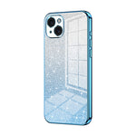 Coque de Téléphone Électroplaquée en Poudre de Paillettes Dégradées, Pour iPhone 16 Pro, Pour iPhone 16 Plus, Pour iPhone 16, Pour iPhone 15 Pro Max, Pour iPhone 15 Pro, Pour iPhone 15 Plus