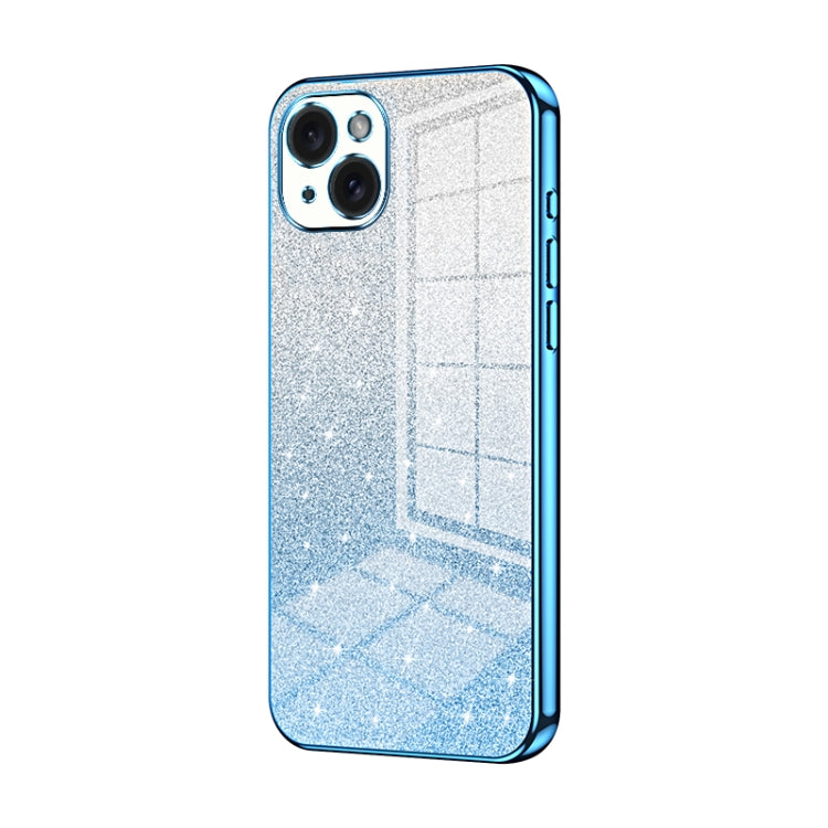 Coque de Téléphone Électroplaquée en Poudre de Paillettes Dégradées, Pour iPhone 16 Pro, Pour iPhone 16 Plus, Pour iPhone 16, Pour iPhone 15 Pro Max, Pour iPhone 15 Pro, Pour iPhone 15 Plus