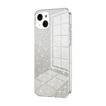 Coque de Téléphone Électroplaquée en Poudre de Paillettes Dégradées, Pour iPhone 16 Pro, Pour iPhone 16 Plus, Pour iPhone 16, Pour iPhone 15 Pro Max, Pour iPhone 15 Pro, Pour iPhone 15 Plus
