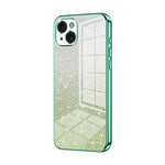 Coque de Téléphone Électroplaquée en Poudre de Paillettes Dégradées, Pour iPhone 16 Pro, Pour iPhone 16 Plus, Pour iPhone 16, Pour iPhone 15 Pro Max, Pour iPhone 15 Pro, Pour iPhone 15 Plus